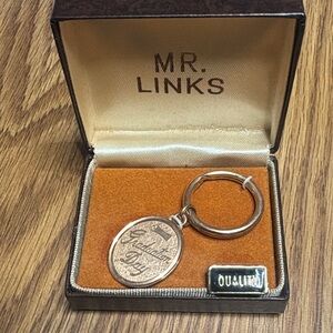 Gold-Tone Graduation Day Keyring